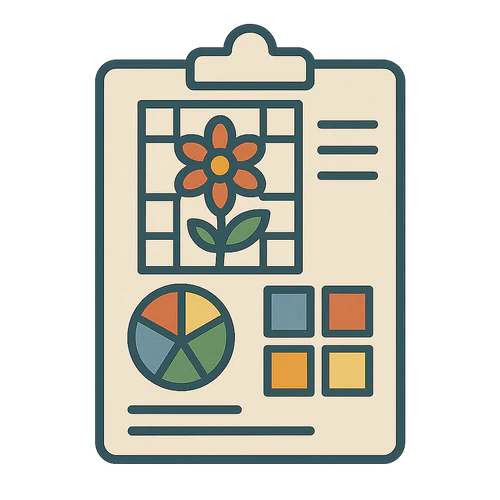 Mosaic Art Project Planner Notes